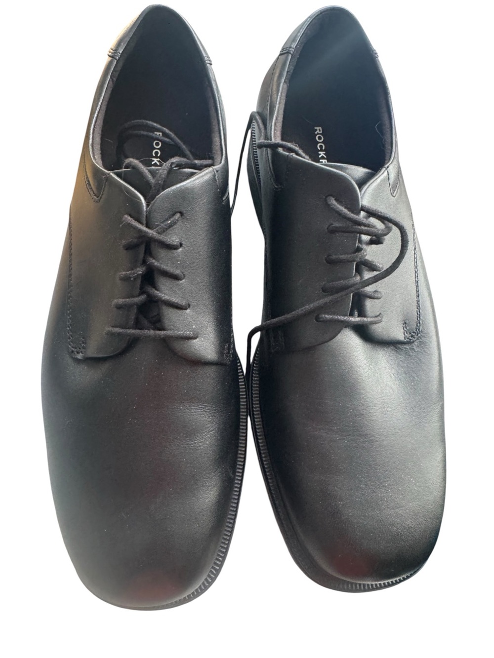 Rockport Men's Margin Oxford Dress Shoe Black Size 10.5